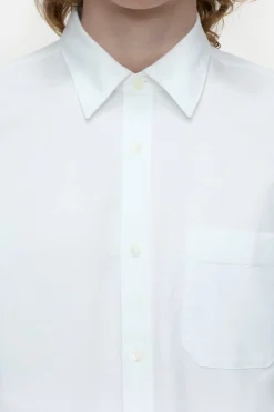Closed Oxford shirt made from organic cotton White Hot