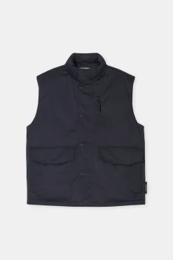 Closed Padded nylon vest Black Sale