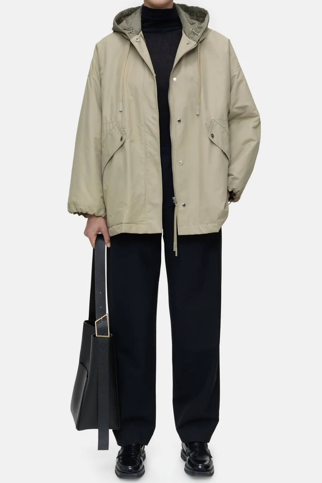 Closed Parka Pastel olive New