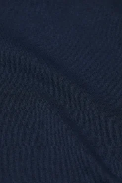 Closed Polo jumper made from pure organic cotton Smokey blue Sale
