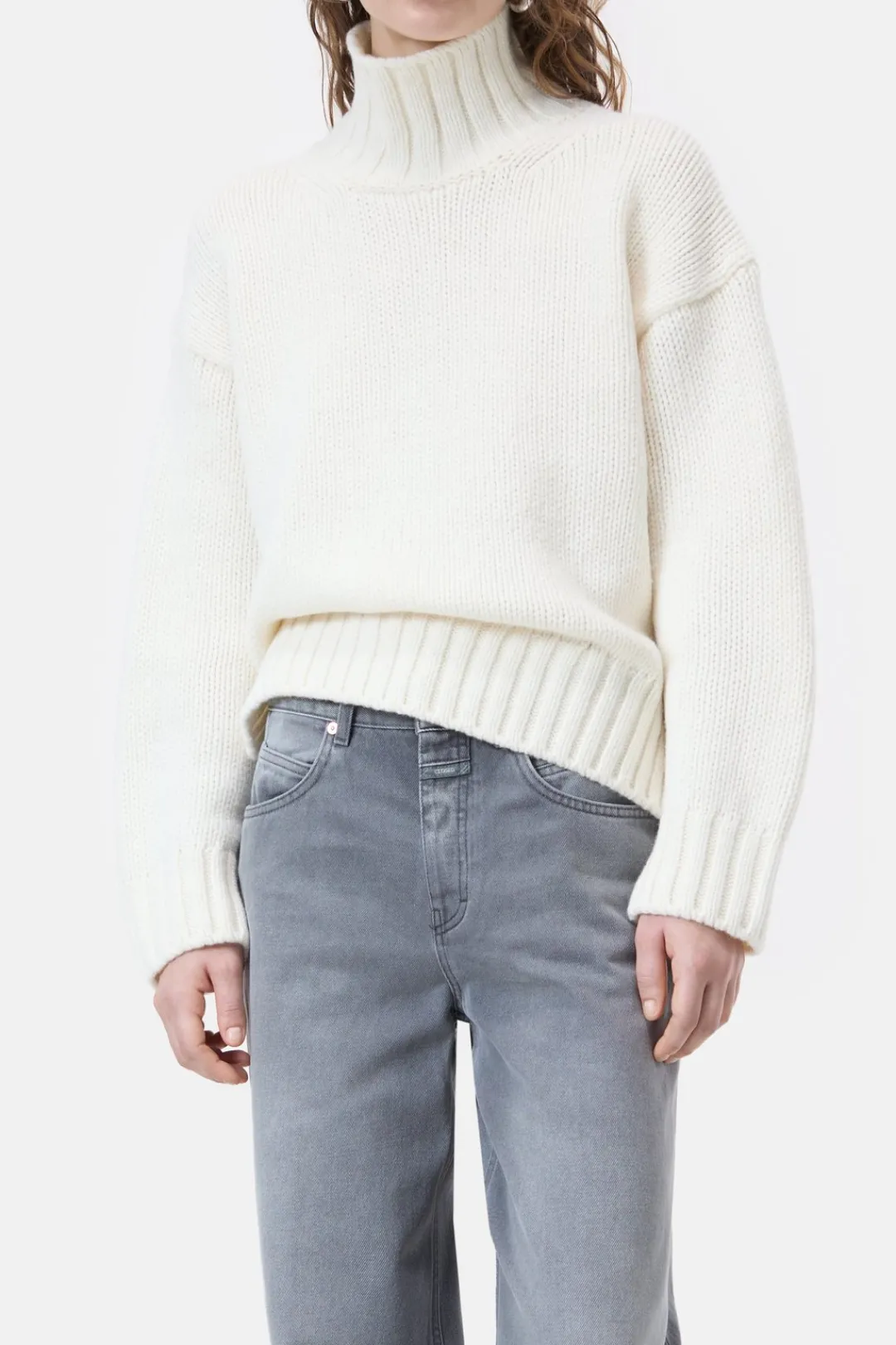 Closed Pure wool jumper Ivory Online