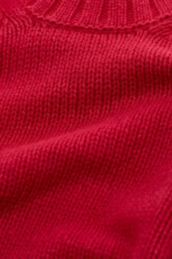 Closed Pure wool jumper Chili pepper red
