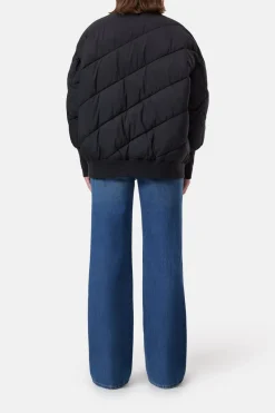 Closed Quilted bomber jacket Black Discount