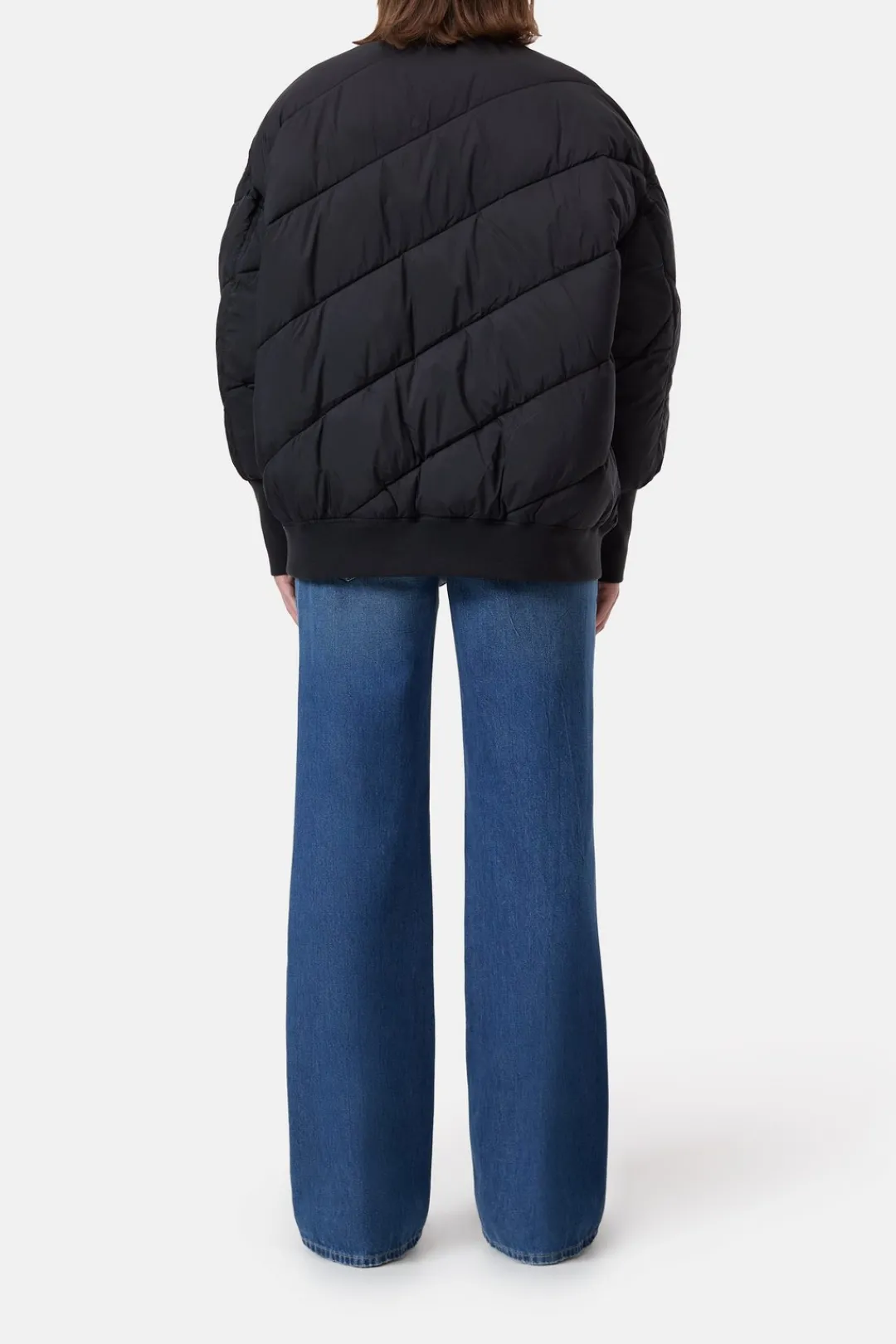 Closed Quilted bomber jacket Black Discount