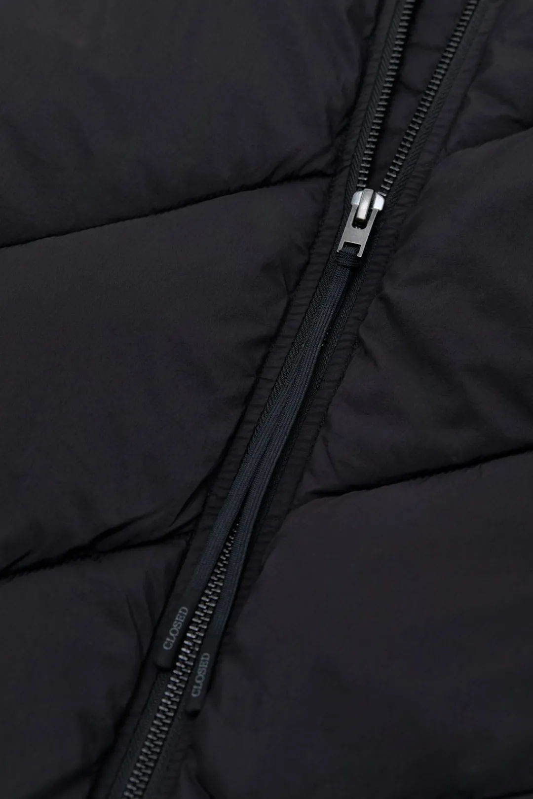 Closed Quilted bomber jacket Black Discount