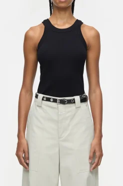 Closed Racer top Black