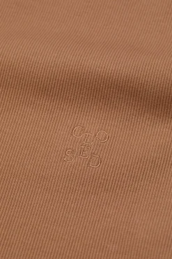 Closed Racer top Biscotti brown Outlet