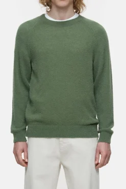 Closed Raglan Jumper Eucalyptus Discount