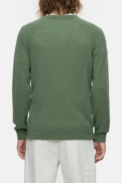 Closed Raglan Jumper Eucalyptus Discount