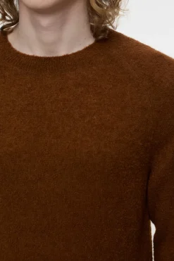 Closed Raglan Jumper Chestnut New