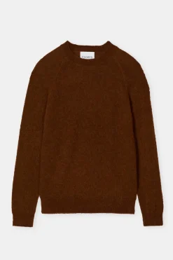 Closed Raglan Jumper Chestnut New
