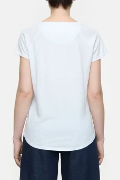Closed Raglan shortsleeve shirt White Hot