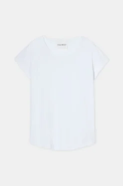 Closed Raglan shortsleeve shirt White Hot