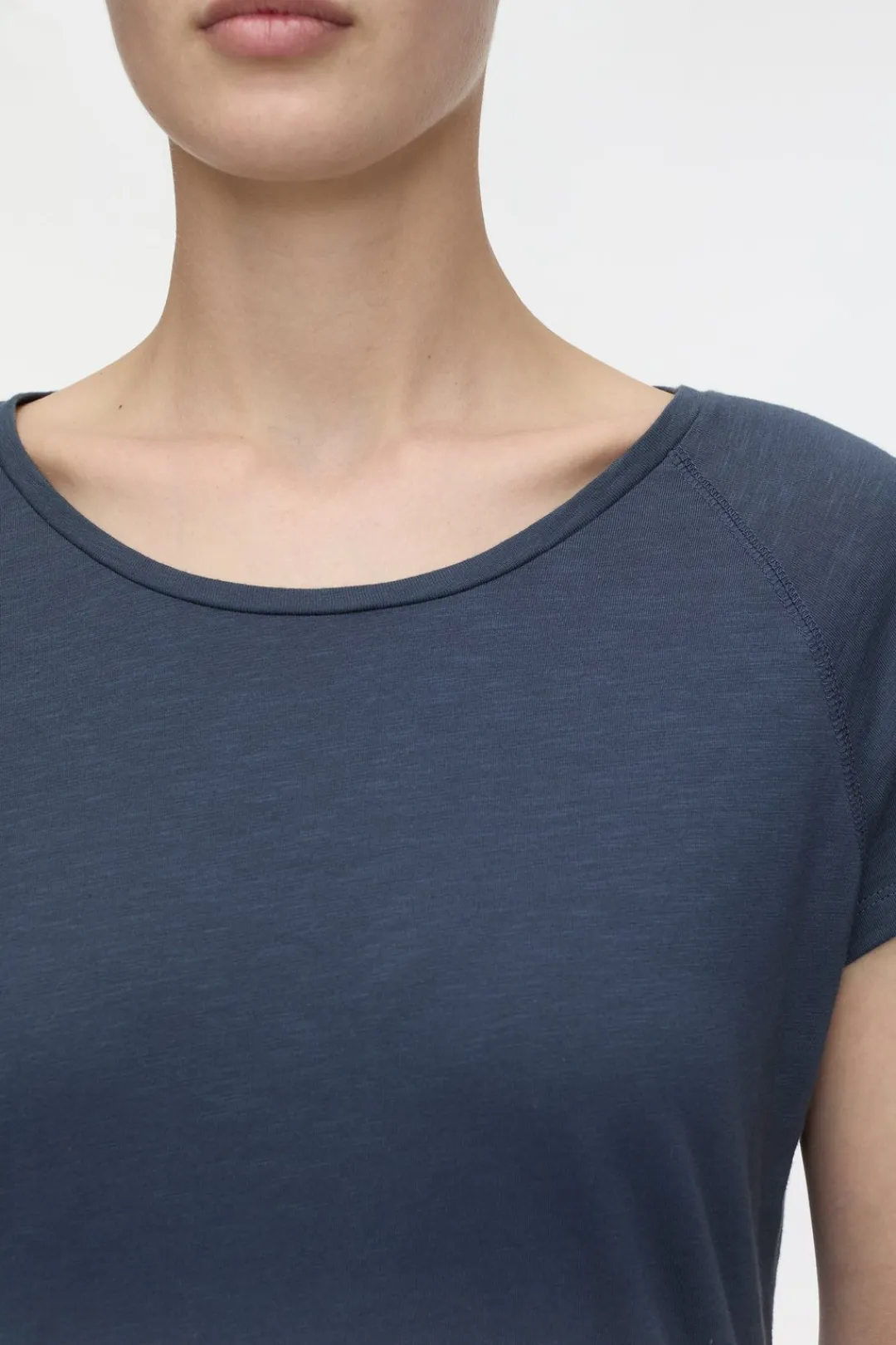 Closed Raglan shortsleeve shirt Smokey blue
