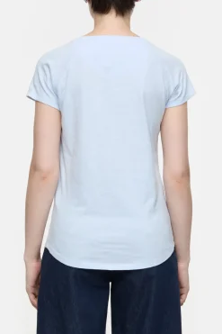 Closed Raglan shortsleeve shirt Lazio blue Hot
