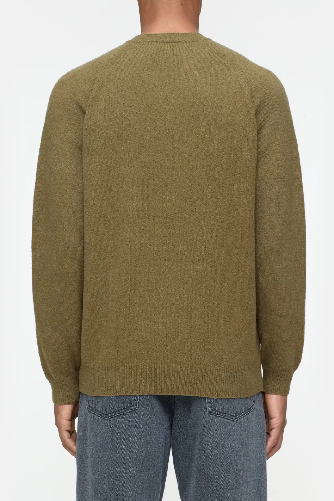 Closed Raglan-pullover Golden moss Online