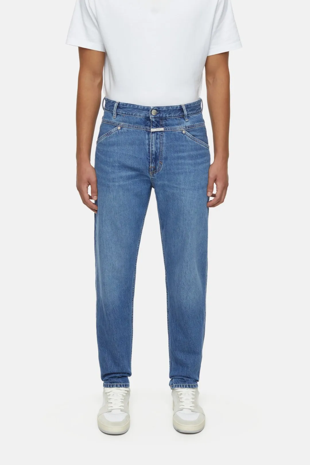 Closed Regular Jeans - Style Name X-Lent Tapered Mid blue Best