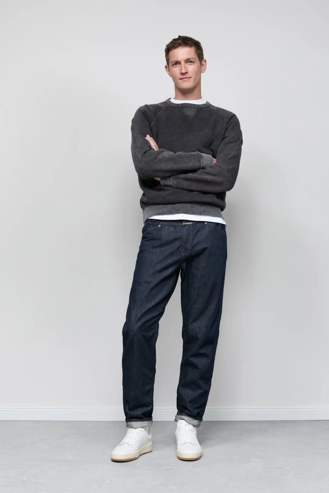 Closed Regular Jeans - Style Name X-Lent Tapered Dark blue New