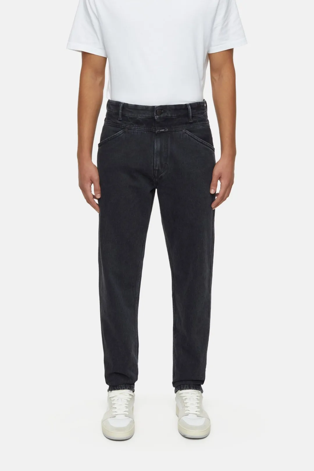 Closed Regular Jeans - Style Name X-Lent Tapered Black/black New