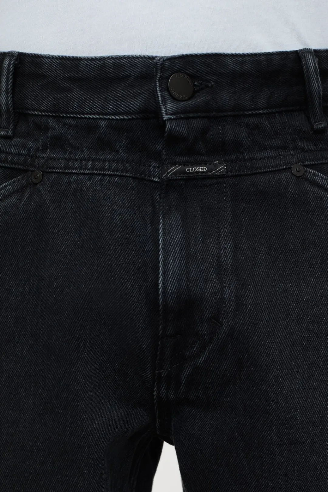 Closed Regular Jeans - Style Name X-Lent Tapered Black/black New