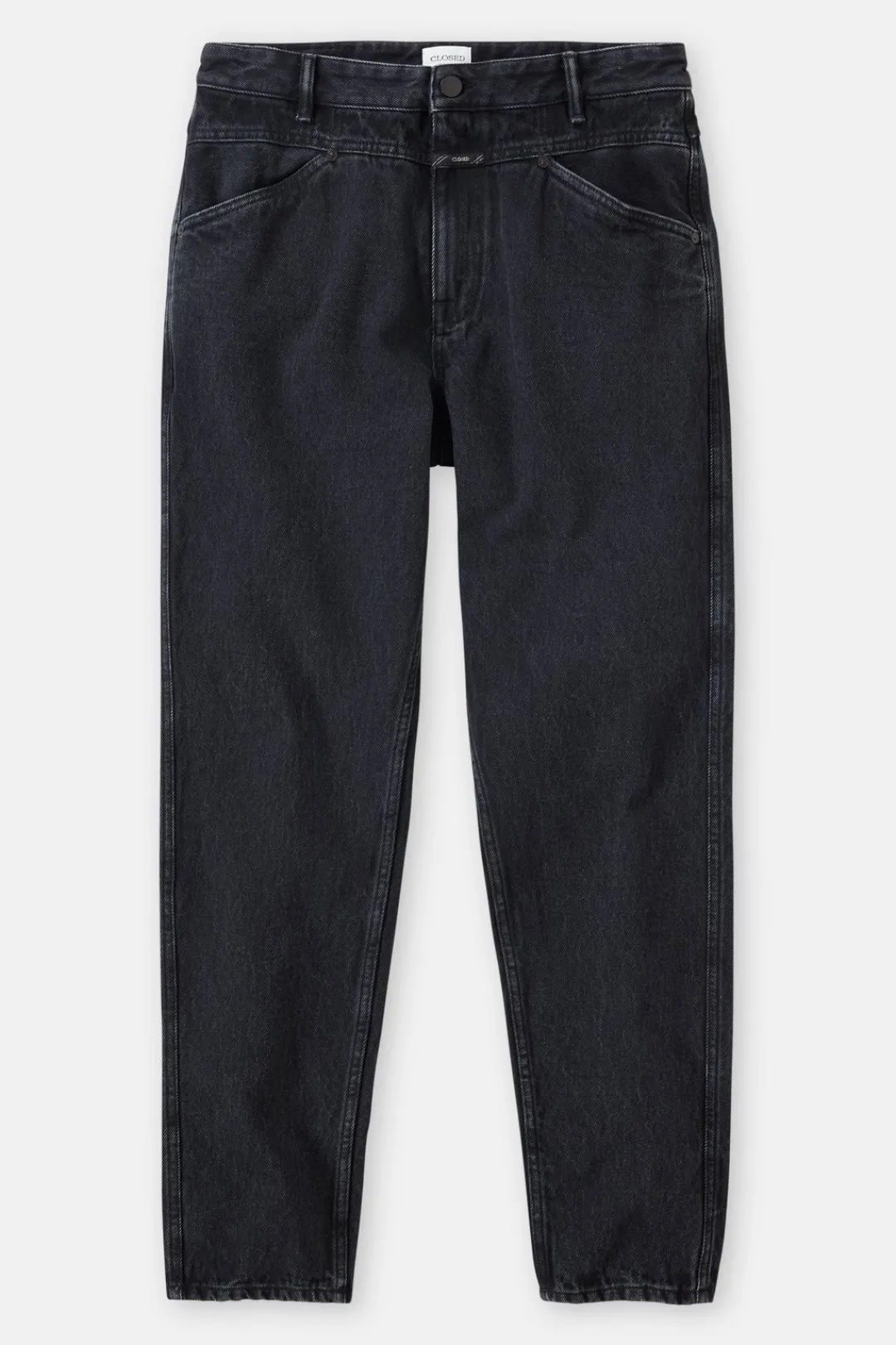 Closed Regular Jeans - Style Name X-Lent Tapered Black/black New