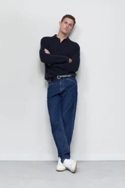 Closed Regular Jeans - Style Name X-Lent Tapered Dark blue Hot