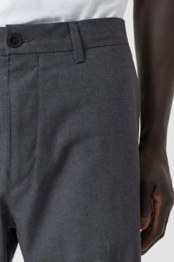 Closed Regular Pants - Style Name Tacoma Tapered Dark grey melange Hot