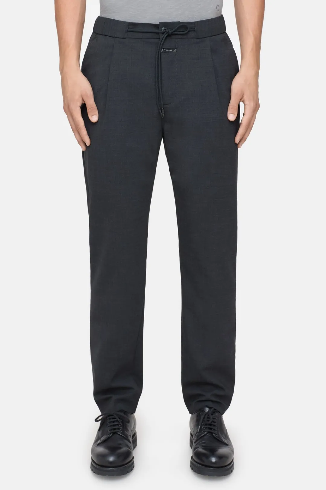 Closed Regular Pants - Style Name Vigo Tapered anthracite melange Sale