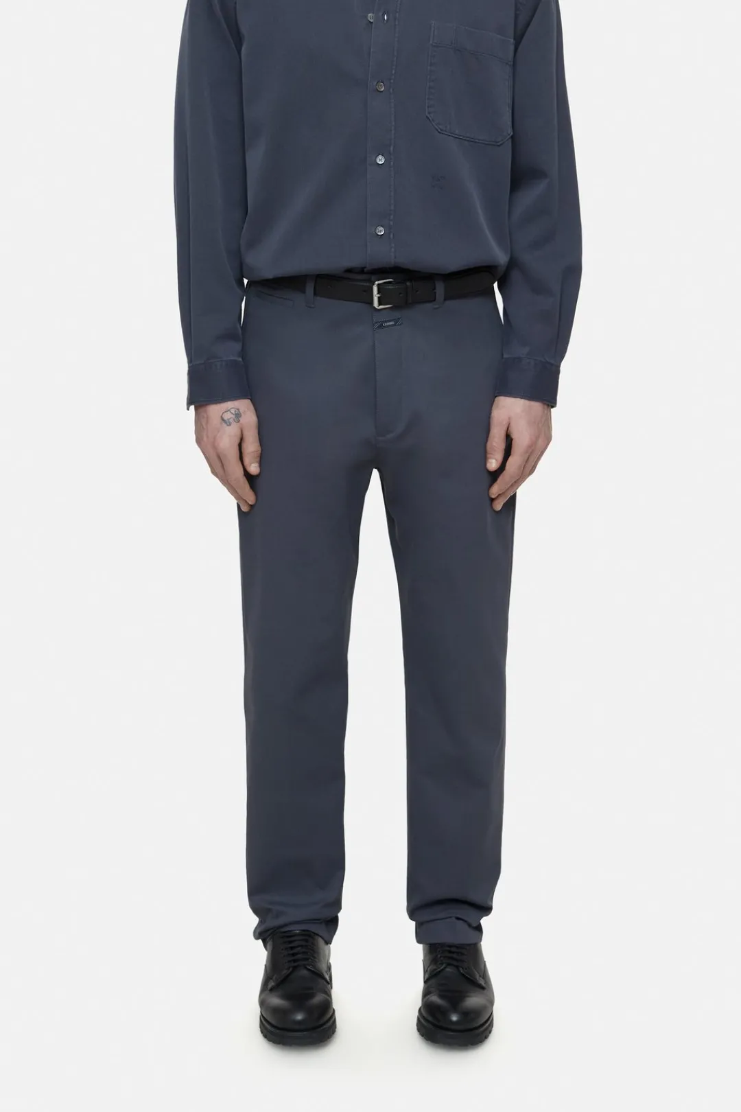 Closed Regular Pants - Style Name Tacoma Tapered Smokey blue Clearance