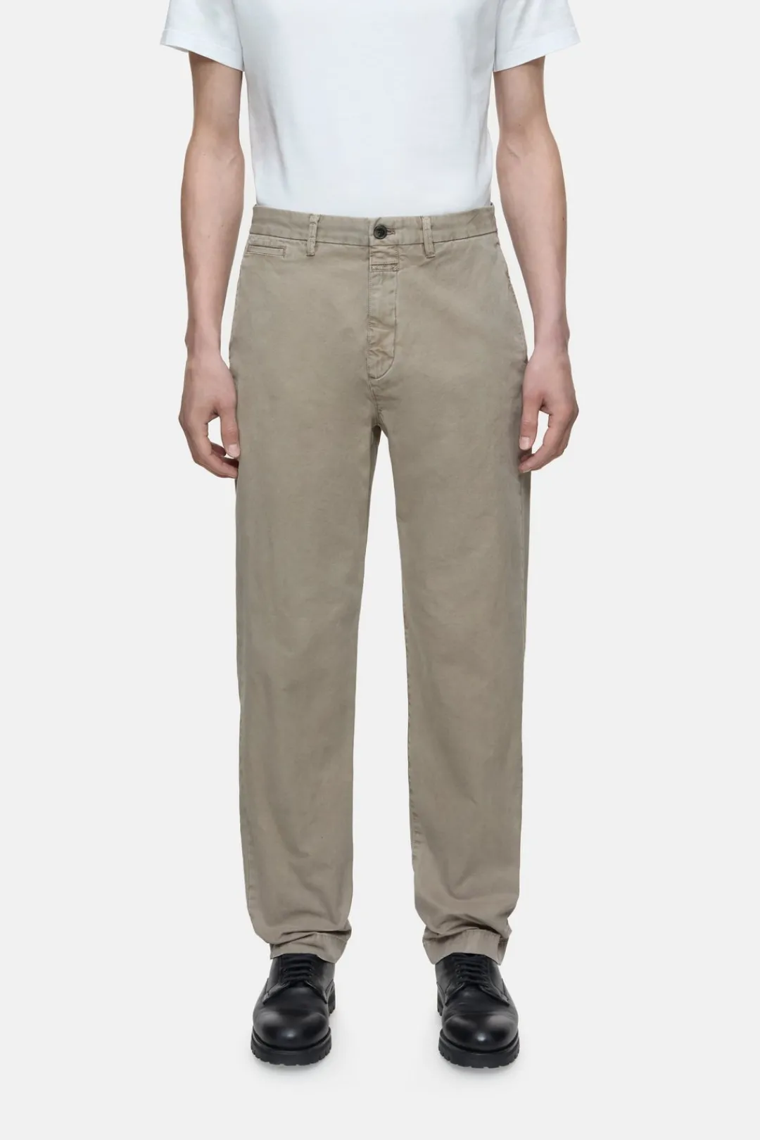 Closed Regular Pants - Style Name Tacoma Tapered Natural linen