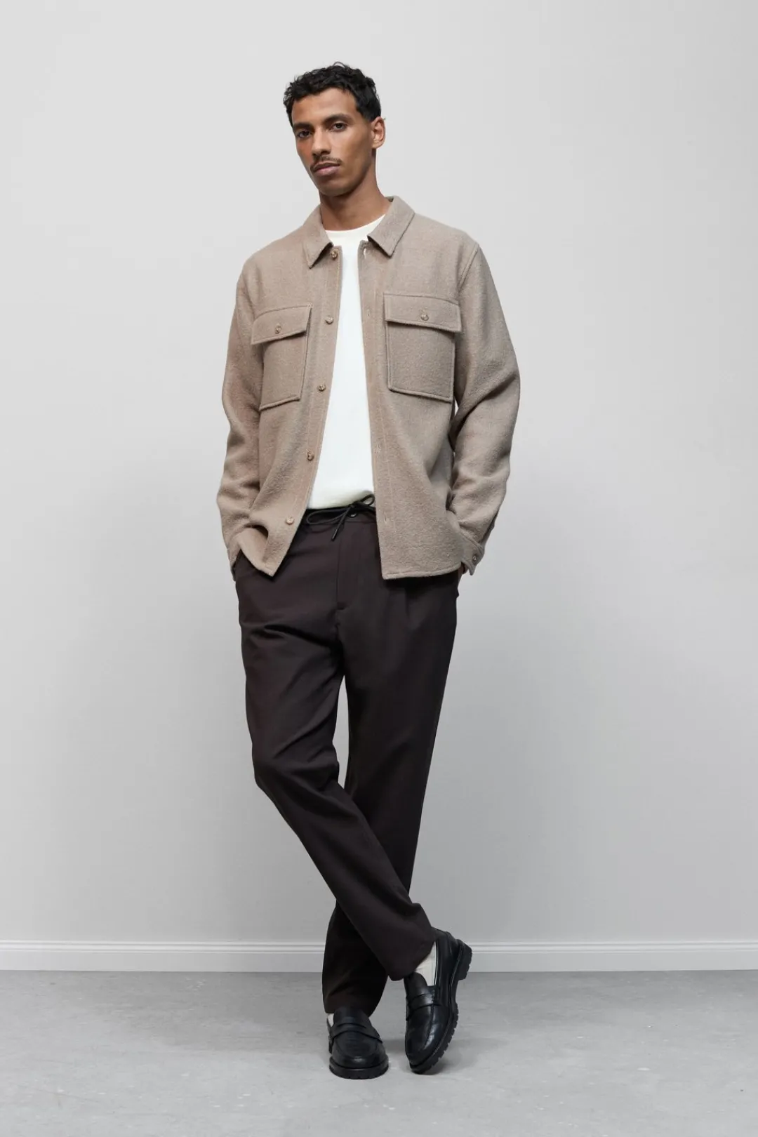Closed Regular Pants - Style Name Vigo Tapered Ebony Sale