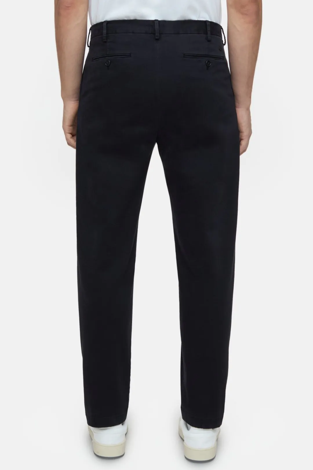 Closed Regular Pants - Style Name Bergen Tapered Black Discount