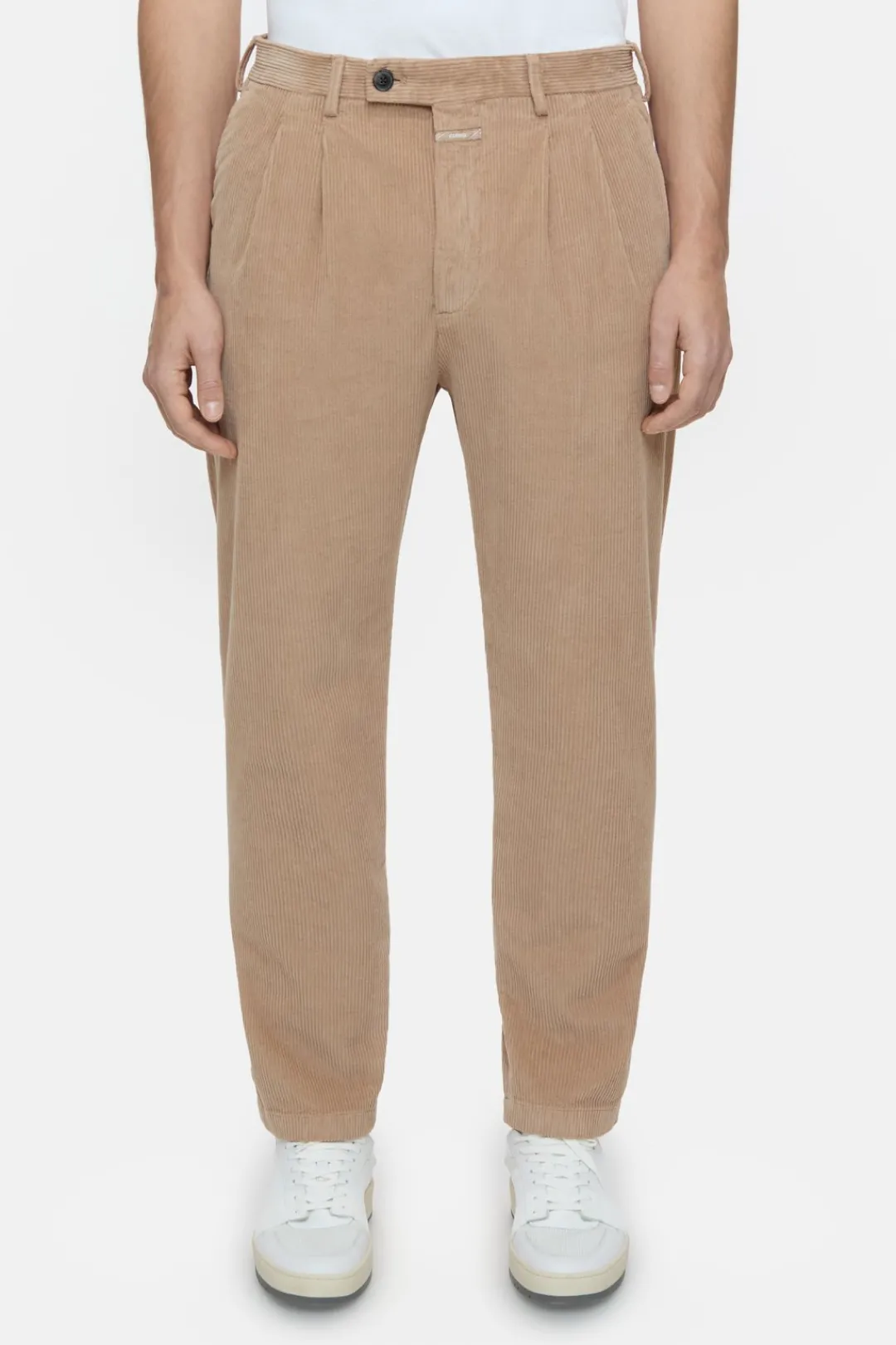 Closed Regular Pants - Style Name Bergen Tapered Cashew cream Hot