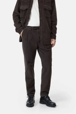 Closed Regular Pants - Style Name Bergen Tapered Ebony Hot