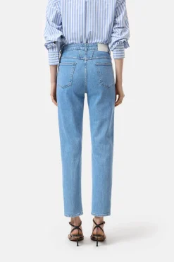 Closed Relaxed Jeans - Style Name Pedal Pusher Mid blue Discount