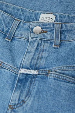 Closed Relaxed Jeans - Style Name Pedal Pusher Mid blue Discount
