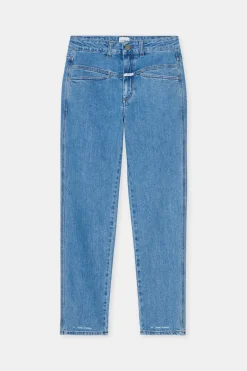 Closed Relaxed Jeans - Style Name Pedal Pusher Mid blue Discount