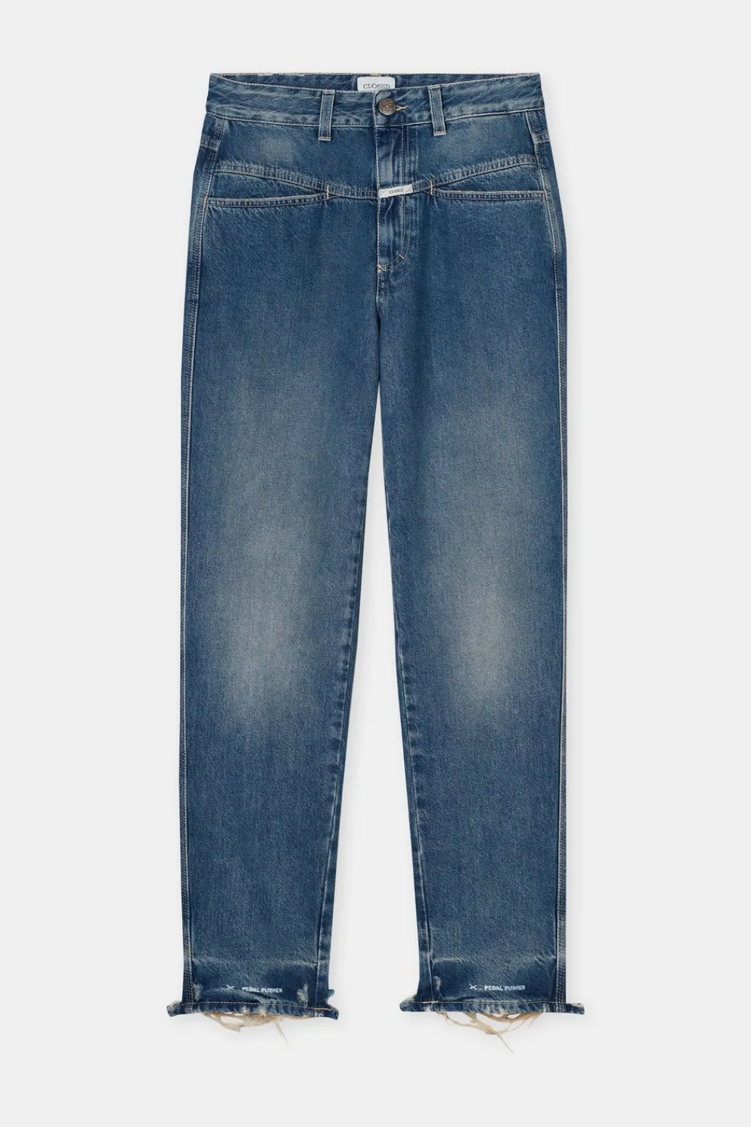 Closed Relaxed Jeans - Style Name Pedal Pusher Dark blue Clearance