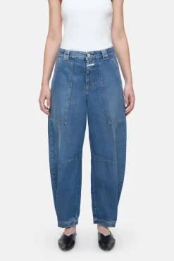 Closed Relaxed Jeans - Style Name Rhannon Mid blue Discount