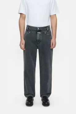 Closed Relaxed Jeans - Style Name X-Treme Loose Mid grey Outlet
