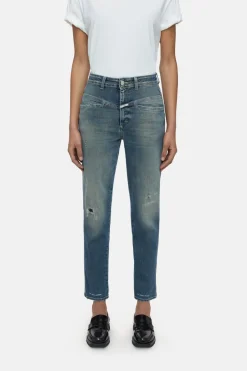 Closed Relaxed Jeans - Style Name Pedal Pusher Mid blue Hot
