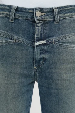 Closed Relaxed Jeans - Style Name Pedal Pusher Mid blue Hot