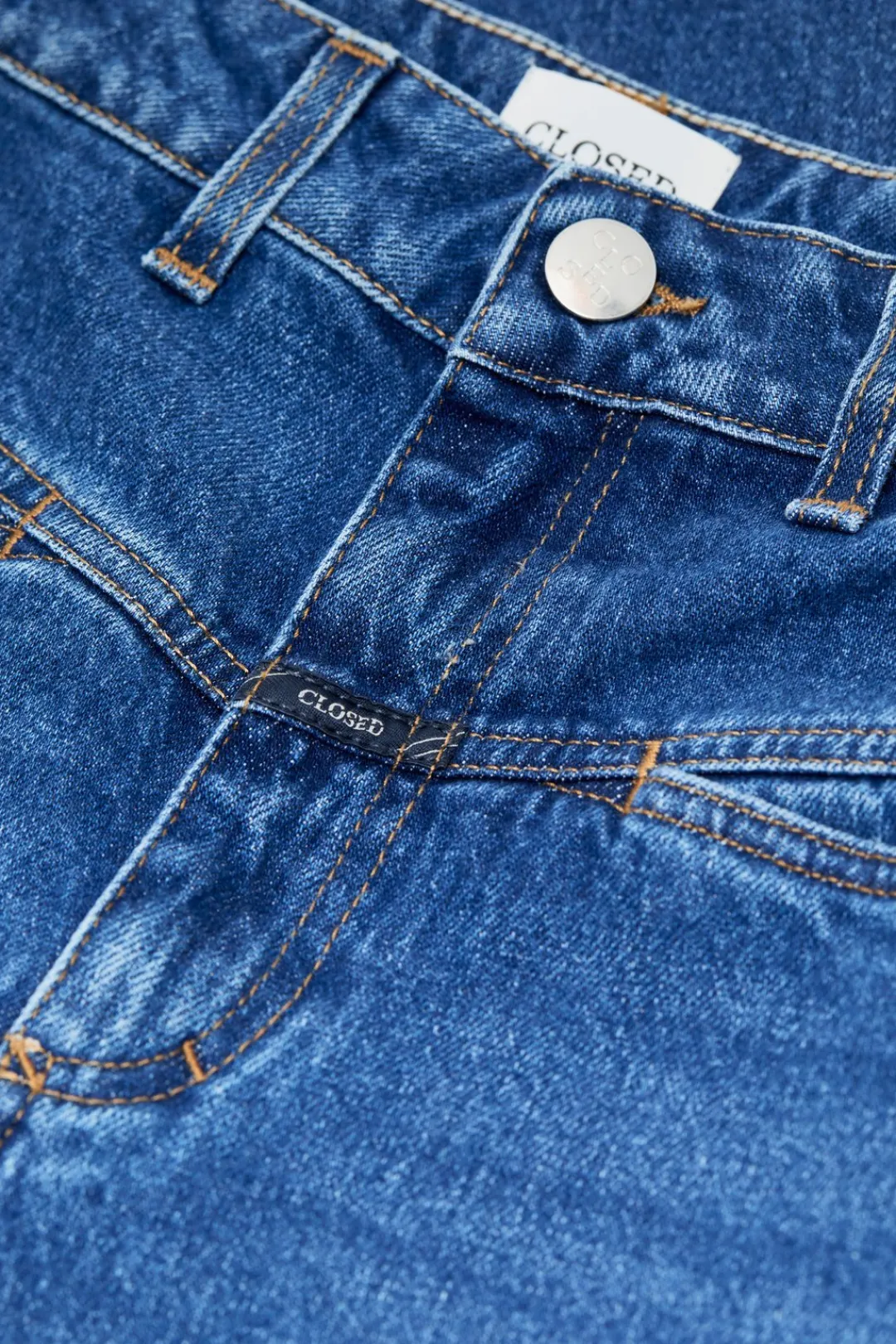 Closed Relaxed Jeans - Style Name Pedal Pusher Mid blue Clearance