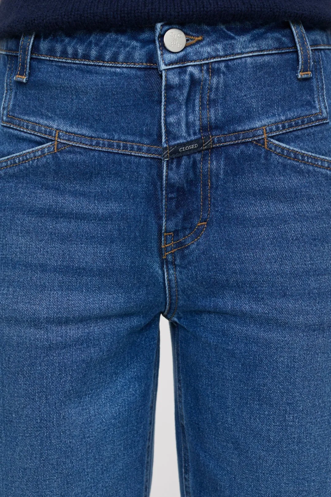 Closed Relaxed Jeans - Style Name Stover-X Mid blue Discount