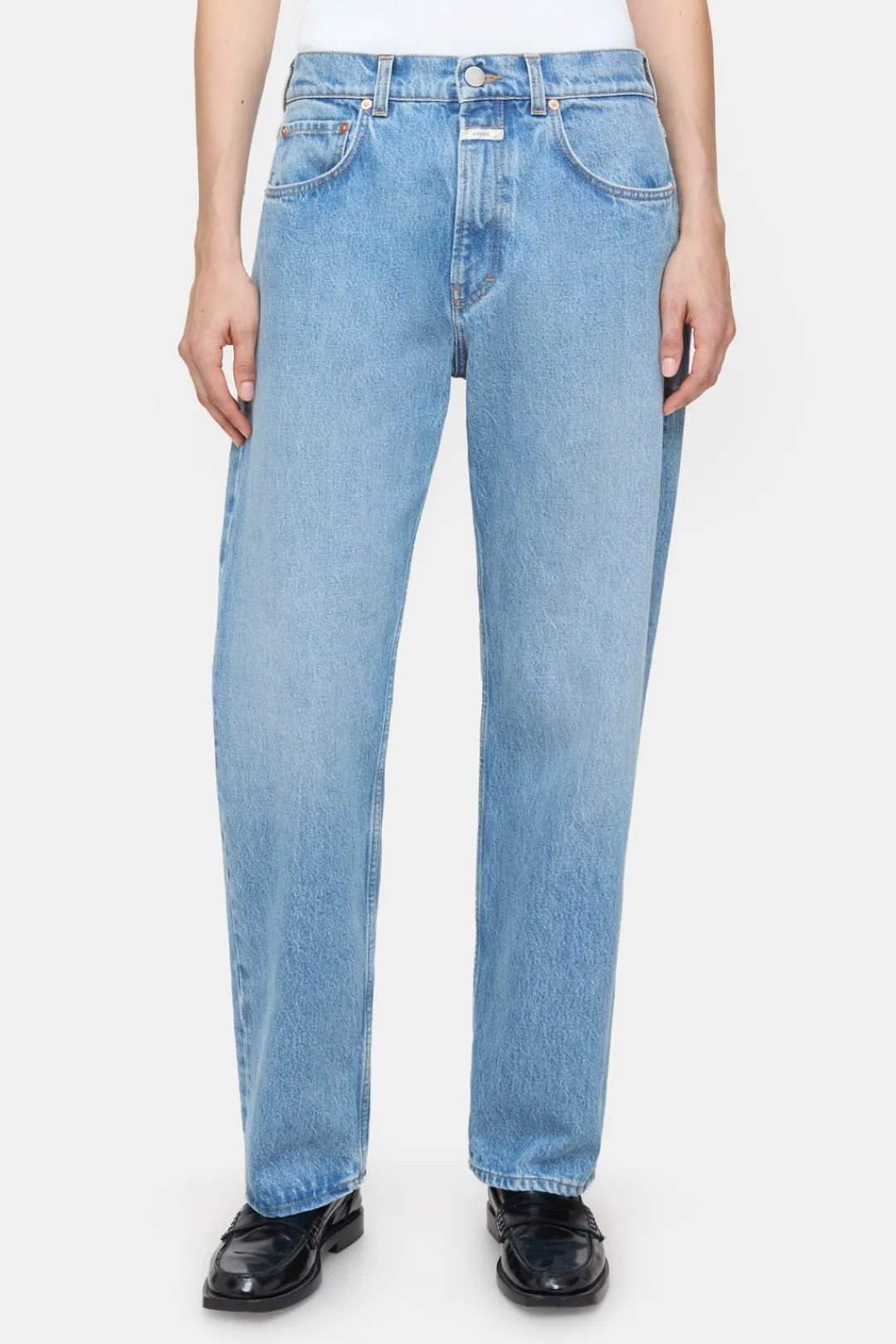 Closed Relaxed Jeans - Style Name Jonta Mid blue Hot