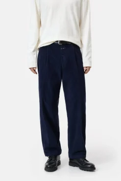 Closed Relaxed Pants - Style Name Blomberg Wide Dark night Hot