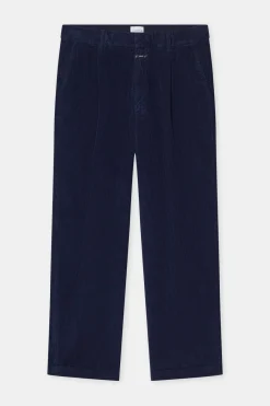 Closed Relaxed Pants - Style Name Blomberg Wide Dark night Hot