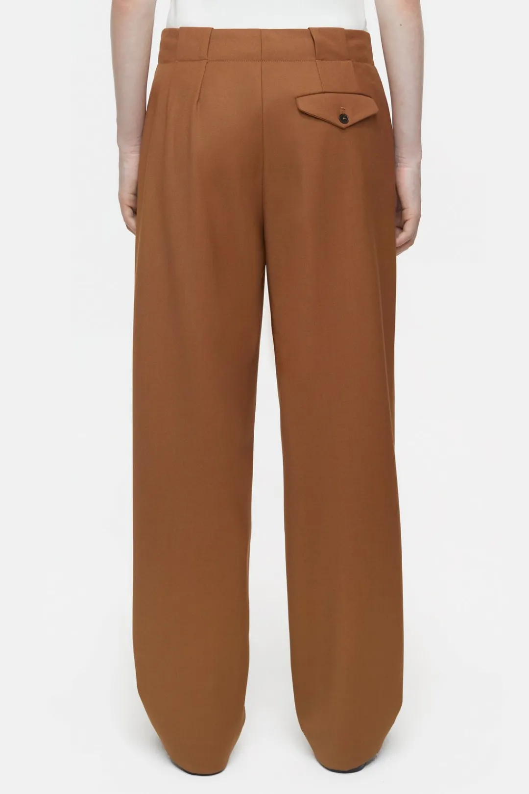 Closed Relaxed Pants - Style Name Mawson auburn Hot