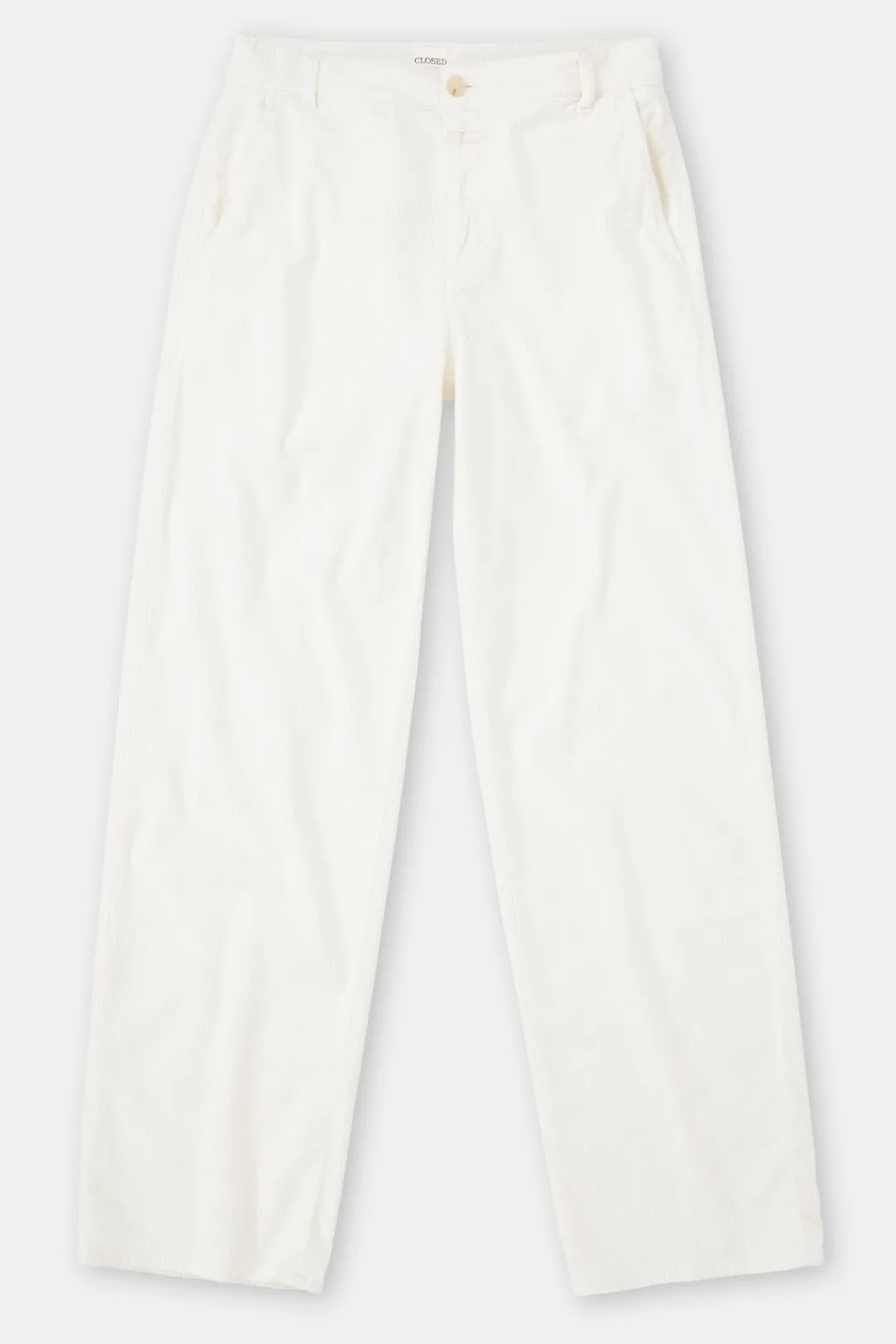 Closed Relaxed Pants - Style Name Jurdy Ivory Clearance