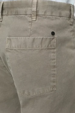 Closed Relaxed Pants - Style Name Blomberg Wide Natural linen New